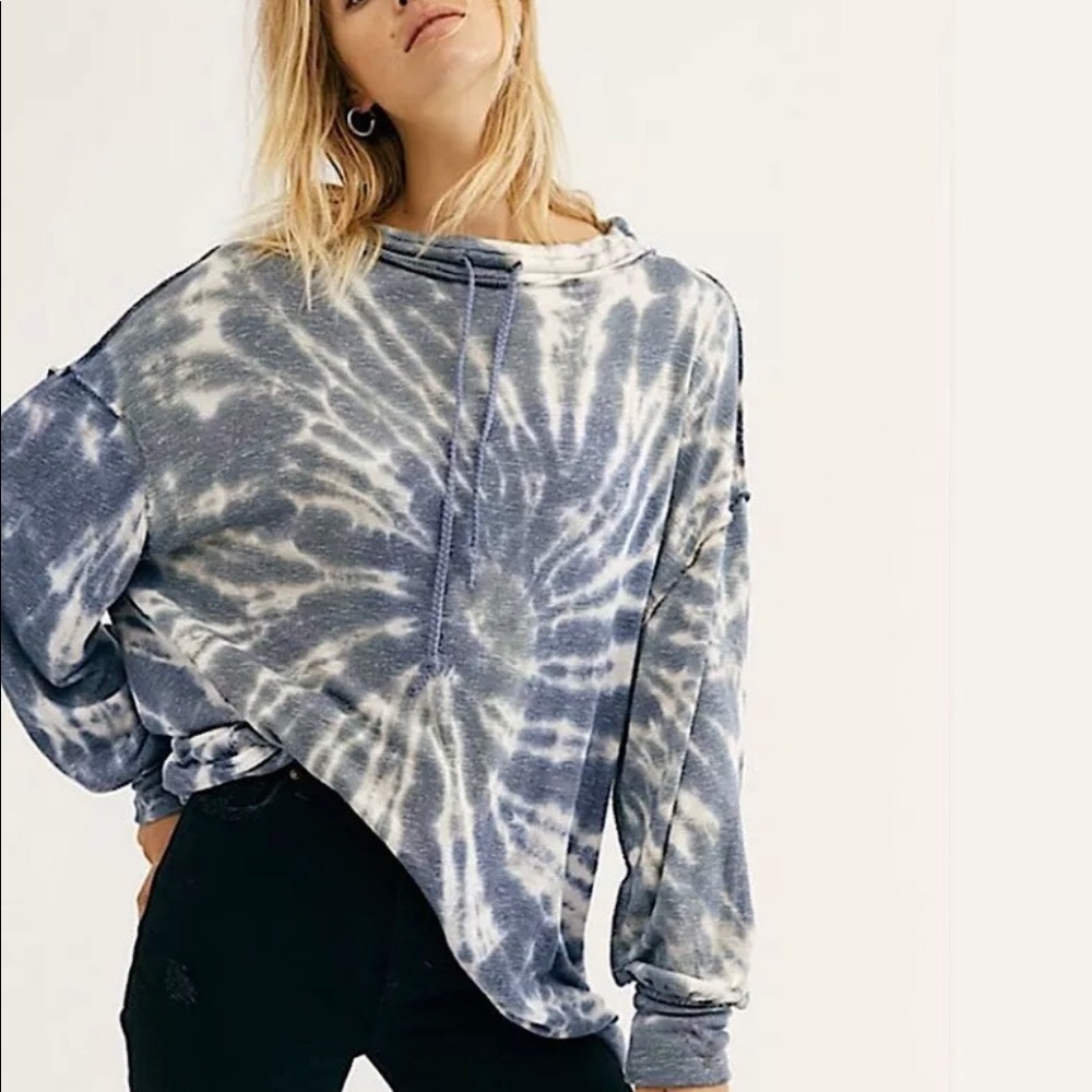 We The Free Best Catch Tie Dye Sweatshirt